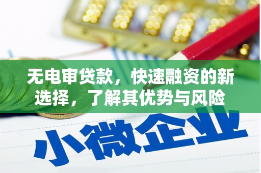 东乡族无电审贷款，快速融资的新选择，了解其优势与风险