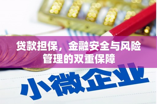 高坪贷款担保，金融安全与风险管理的双重保障