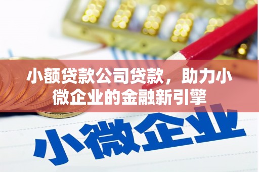 石嘴山小额贷款公司贷款，助力小微企业的金融新引擎