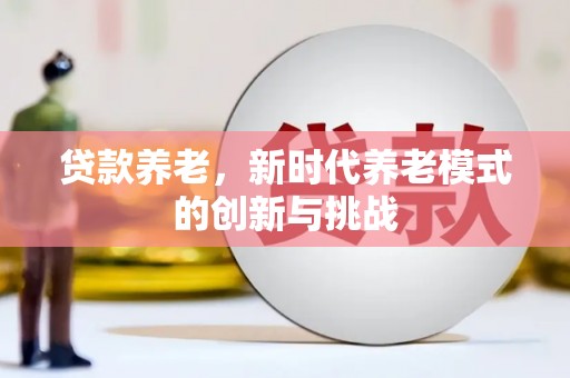赣州贷款养老，新时代养老模式的创新与挑战