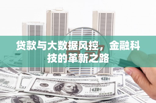 全椒贷款与大数据风控，金融科技的革新之路