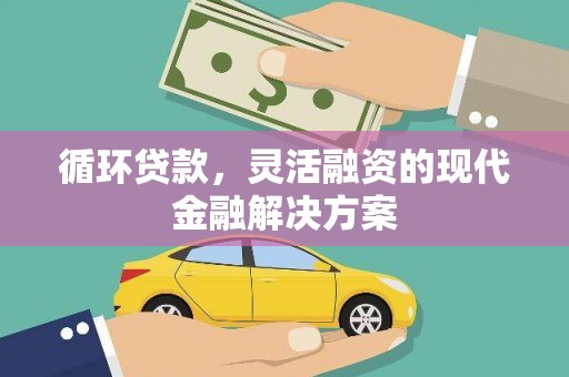 平舆循环贷款，灵活融资的现代金融解决方案