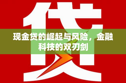 海南现金贷的崛起与风险，金融科技的双刃剑