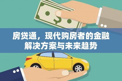 沙坡头房贷通，现代购房者的金融解决方案与未来趋势
