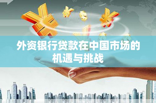 额济纳旗外资银行贷款在中国市场的机遇与挑战