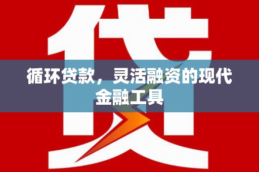禄丰循环贷款，灵活融资的现代金融工具