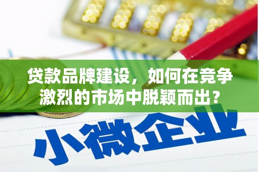 临汾贷款品牌建设，如何在竞争激烈的市场中脱颖而出？