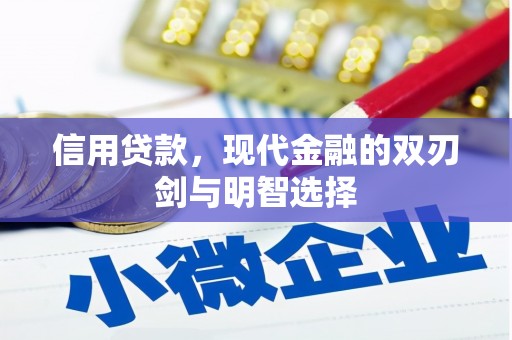 莎车信用贷款，现代金融的双刃剑与明智选择